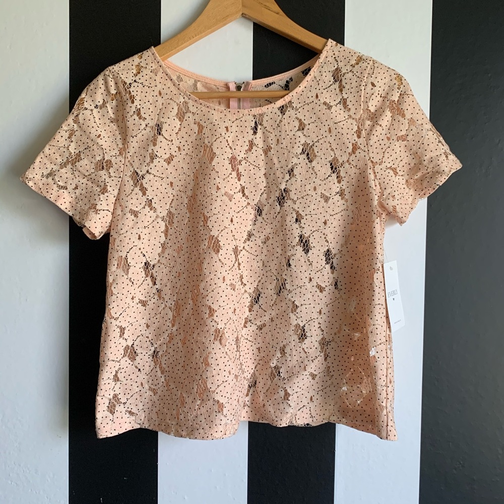 Everly mesh cutout top size small